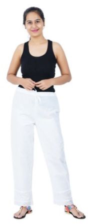 100% Cotton Ankle Length Ladies Salwar Pant Modern