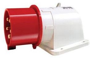 Panel Mounting Appliance Inlet IP44 3 Pin 16Amp