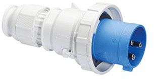 Plug IP67 3 Pin 125Amp, Voltage : 200 Up To 250V