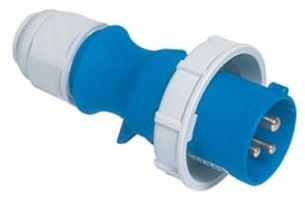 Plug IP67 3 Pin 16Amp, Voltage : 200 Up To 250V