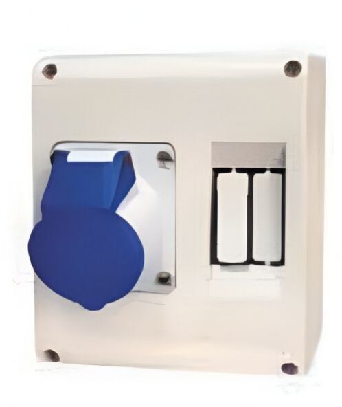 Polycarbanate Enclosure Plug Socket