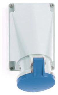 Socket Outlet (IP-44): 63 Amp 3 Pin