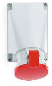 Socket Outlet (IP-44): 63 AMP 5 Pin