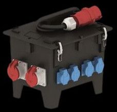 Three Phase 415 V Neptune Mobile Distributor Solid Rubber