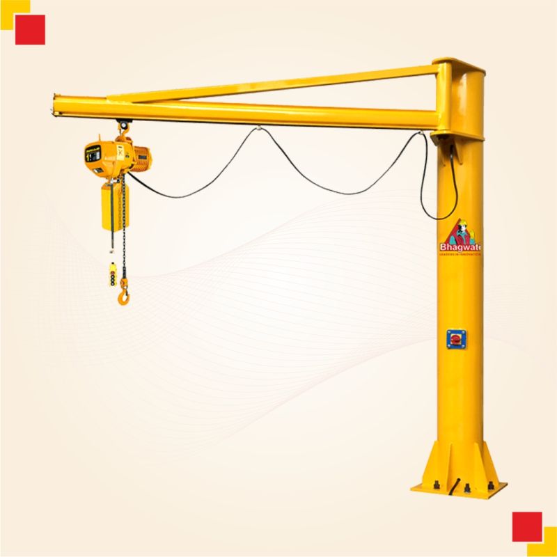 pillar mounted jib crane