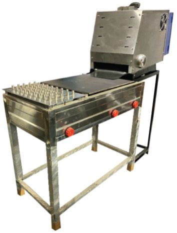 Electric Automatic Chapati Making Machine with Pressing, Color : Grey