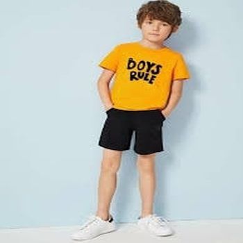 Plain Cotton Boys Shorts, Color : Black Casual Wear