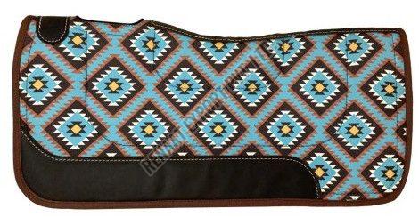 Leather SPAD002 Horse Saddle Pad, Color : Multi Color Standard