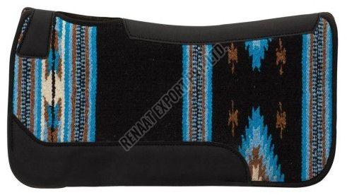 Leather SPAD009 Horse Saddle Pad, Color : Multi Color Standard