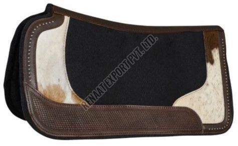 Leather SPAD016 Horse Saddle Pad Standard, Weight : 25-50Lbs