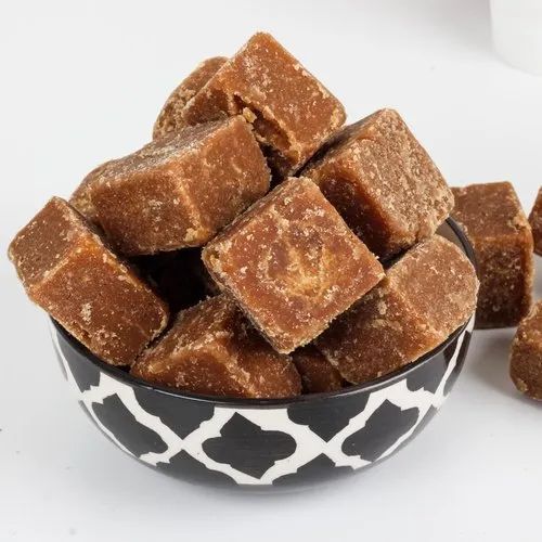 Jaggery Cubes, Color : Brownish, Packaging Type : Plastic Packet