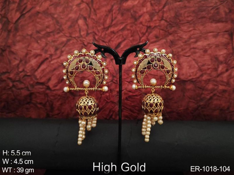 ER-1018-104 Polki Earrings