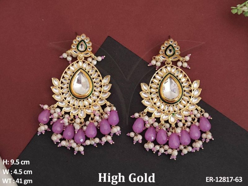 ER-12817-63 Kundan Earrings