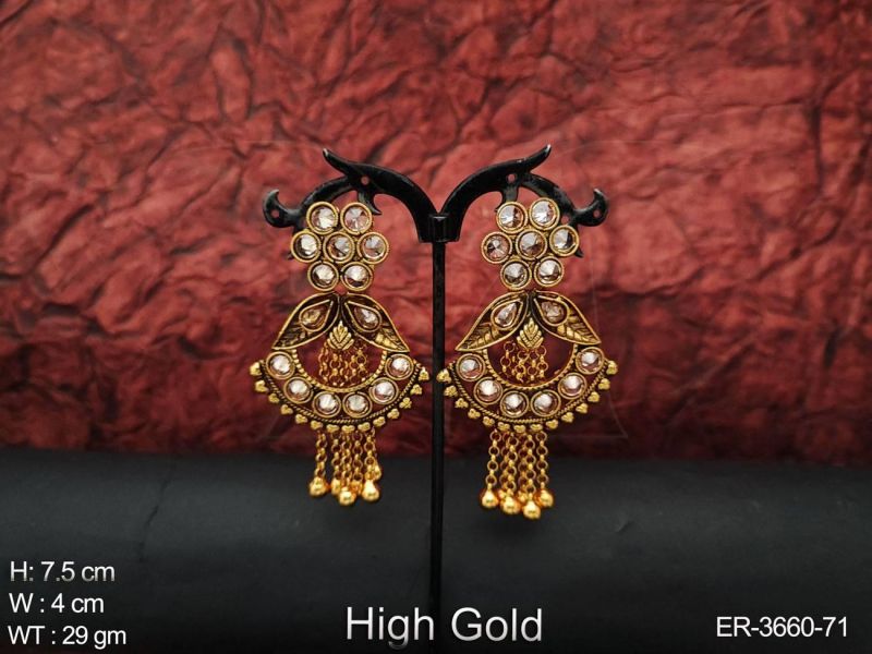 ER-3660-71 Polki Earrings