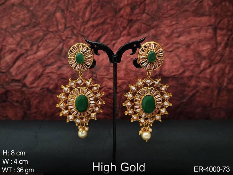 ER-4000-73 Polki Earrings