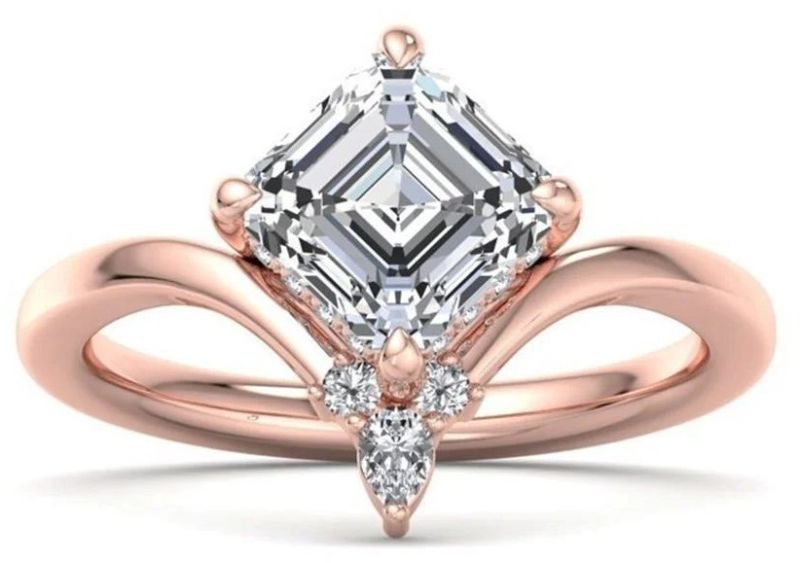 Ladies Solitaire Diamond Ring