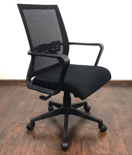 Black Medium Back Ergonomic Mesh Chair