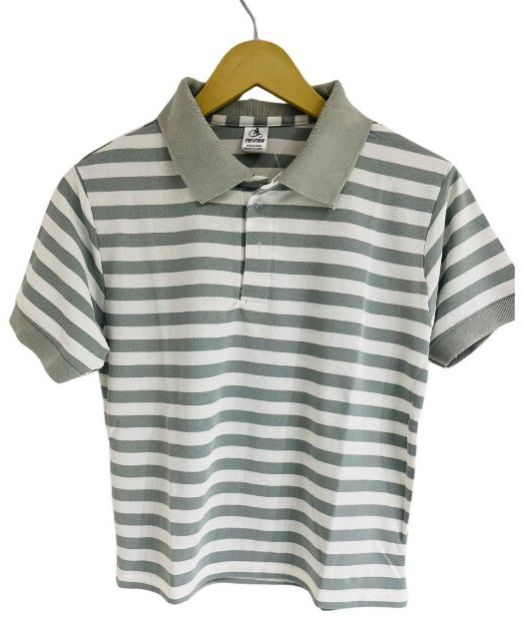 Collar Stripped T-shirt