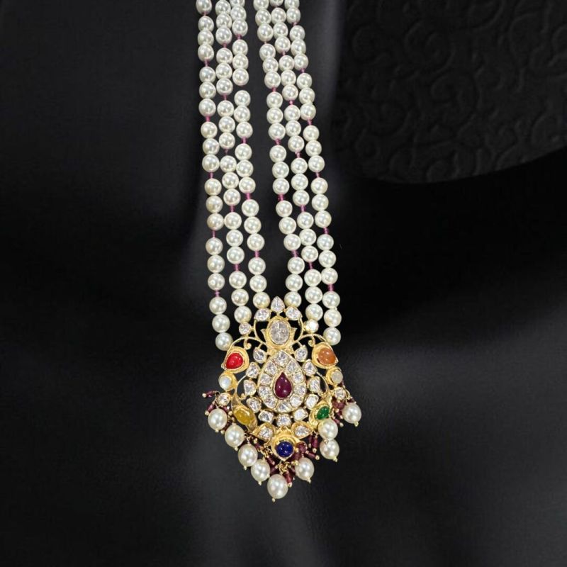 Eternal Navratan Necklace Set