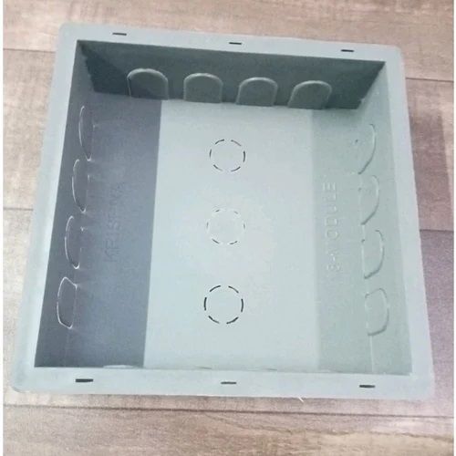 Grey 18 Modular PVC Concealed Box