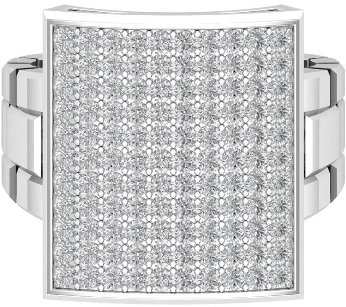 Round White Cz Sterling Silver Earrings