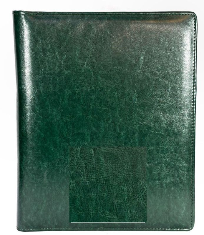 Green PU Leather File Folder