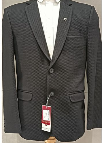 Mens Black Party Wear Blazer