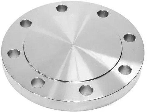 Polished Stainless Steel Blind Flange, Color : Silver