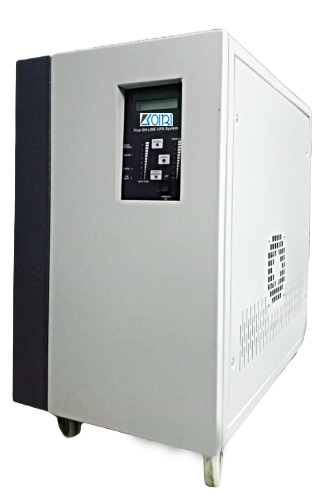 Item Image - Front Side Koiri Make 10 KVA 1:1 Phase On-Line UPS with Inbuilt Isolation Transformer