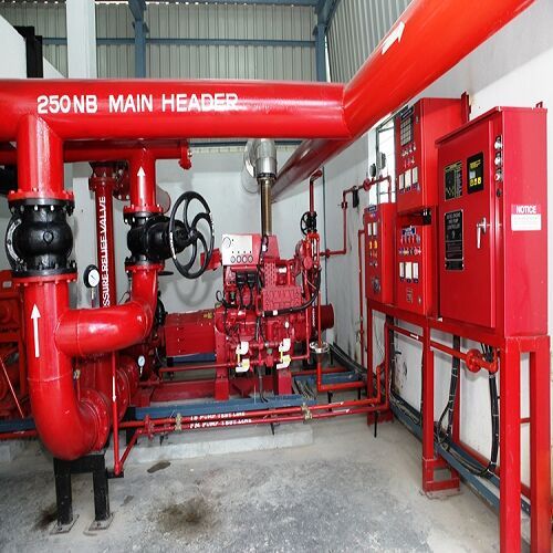Fire Fighting Hydrant Systems, Color : Red for Industrial Use