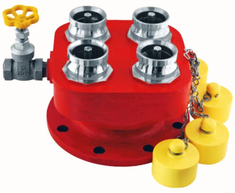 Stainless Steel Four Way Inlet Valve