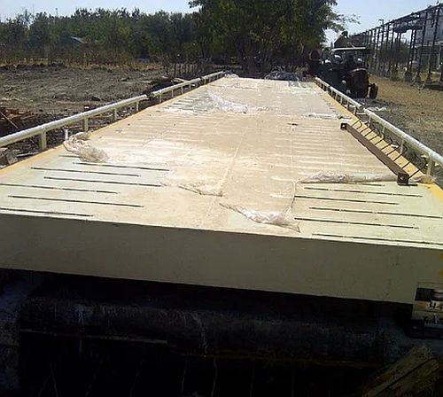 Mild Steel 18 Meter Fully Electronics Weighbridge