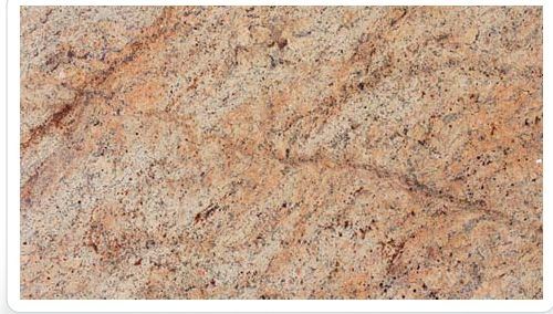Polished Indian Brown Ivory Granite Slabs Standard for Construction