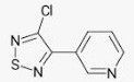 3-Chloro-4 -(pyridin-3-yl)-1,2,5 -thiadiazole (131986-28-2)