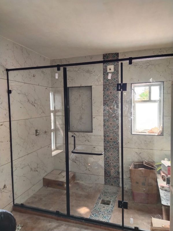 bathroom glass shower cubicles