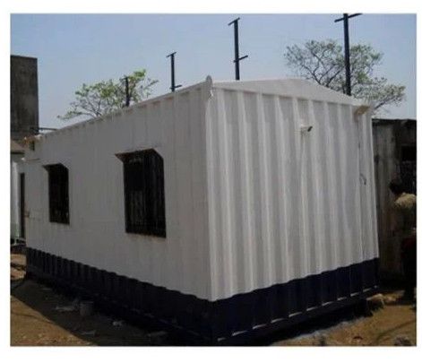 Polished Steel Modular Portable Cabin, Shape : Rectangular For Home