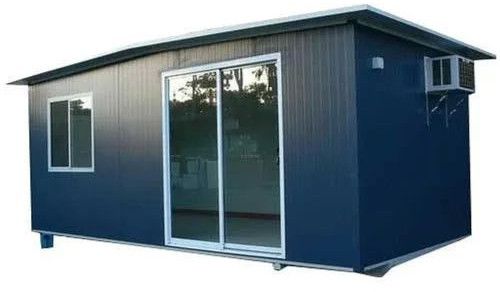 Polished Steel Portable Site Office Cabin, Color : Blue 20 Feet