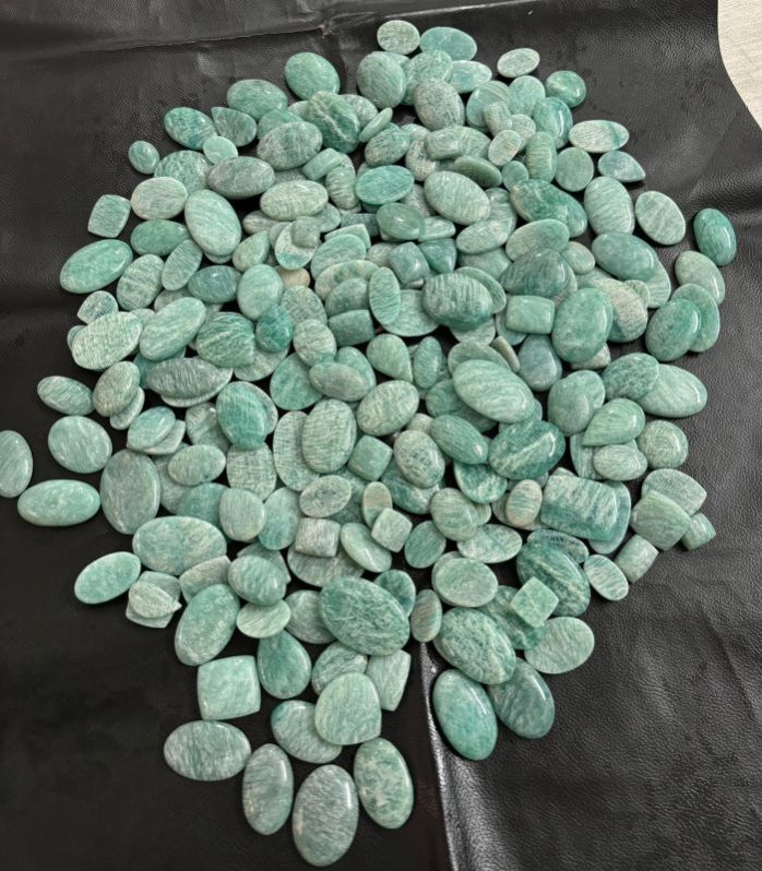 Natural Amazonite Cabochon Loose Gemstone