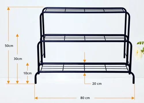 3 Tier Iron Planter Stand