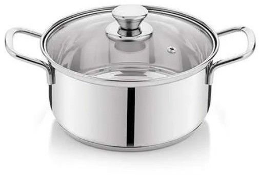 16 Cm  Stainless Steel Cooking Pot