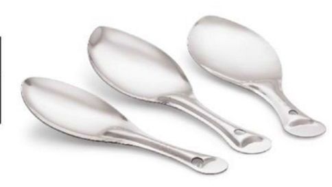 220 X 74 mm Silver Stainless Steel Rice Serving Spoon