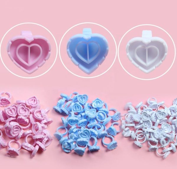 Eyelash Extensions Glue Rings