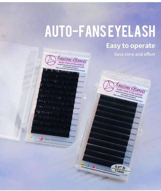Soft Eyelash Extension Box Thickness 0.07, Curl- D
