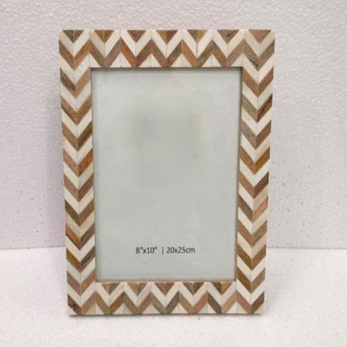 Wooden Bone Photo Frame
