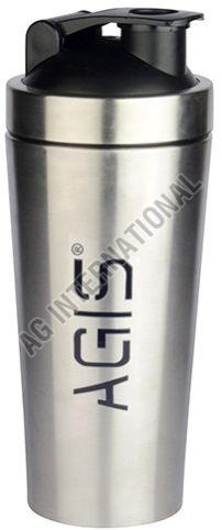 Plain Polished 700ml Stainless Steel Shaker Bottle, Color : Silver