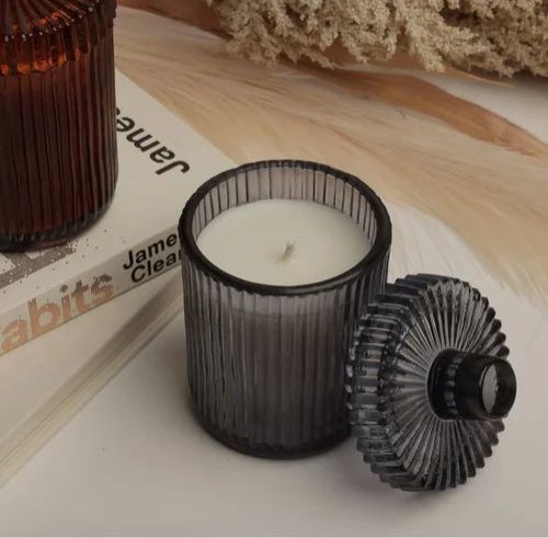 Fancy Glass Jar Scented Candle