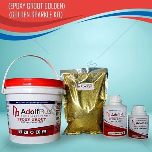 Epoxy Grout Golden Sparkle Kit