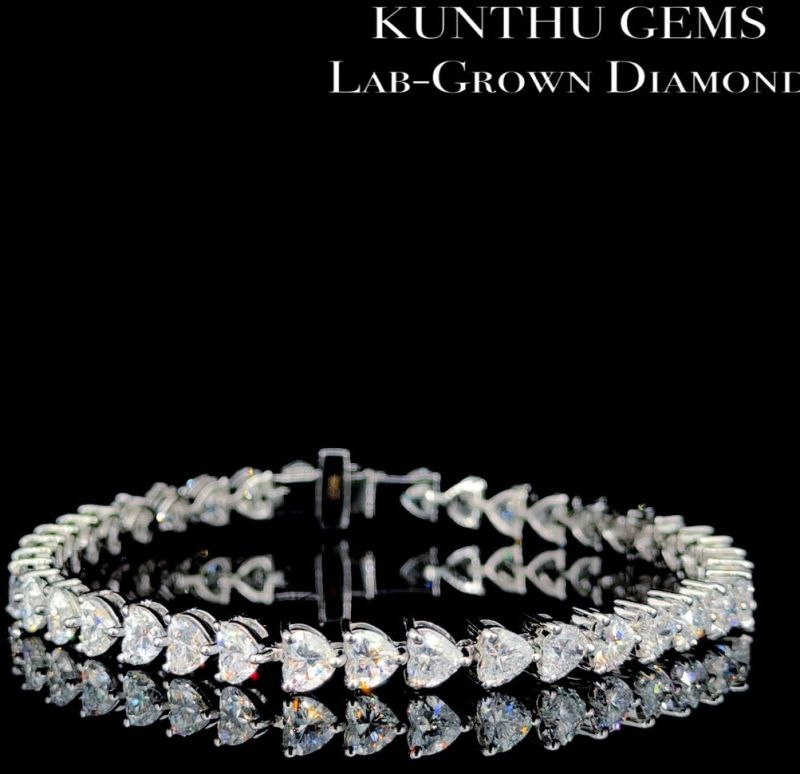 Heart Diamond Bracelet