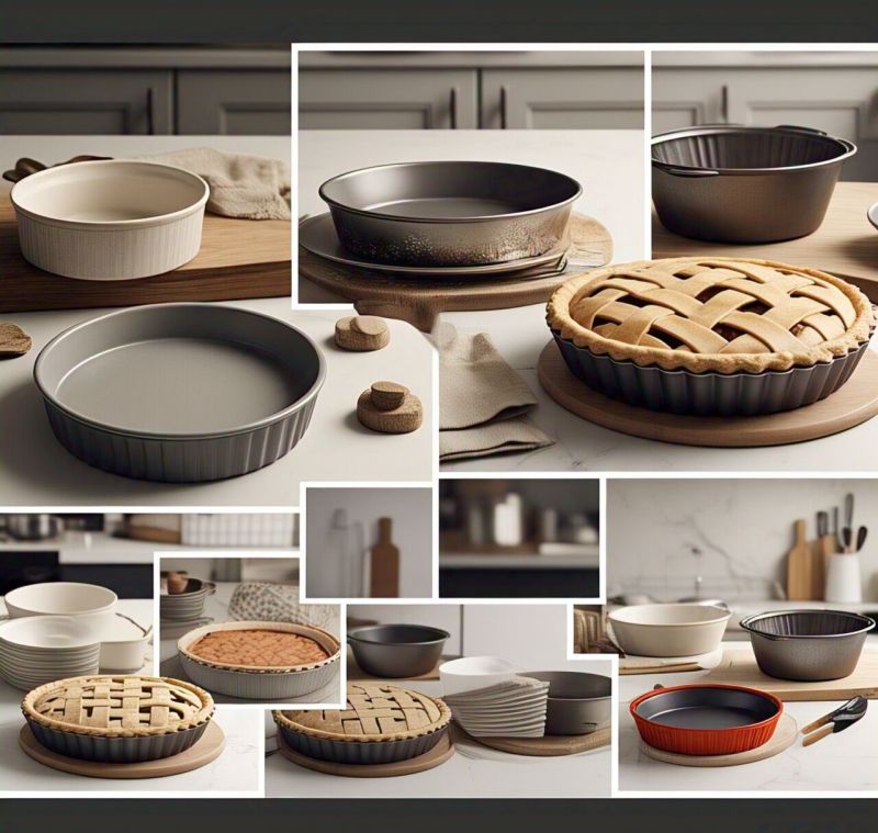 Black Carbon Steel Pizza Pie Pans