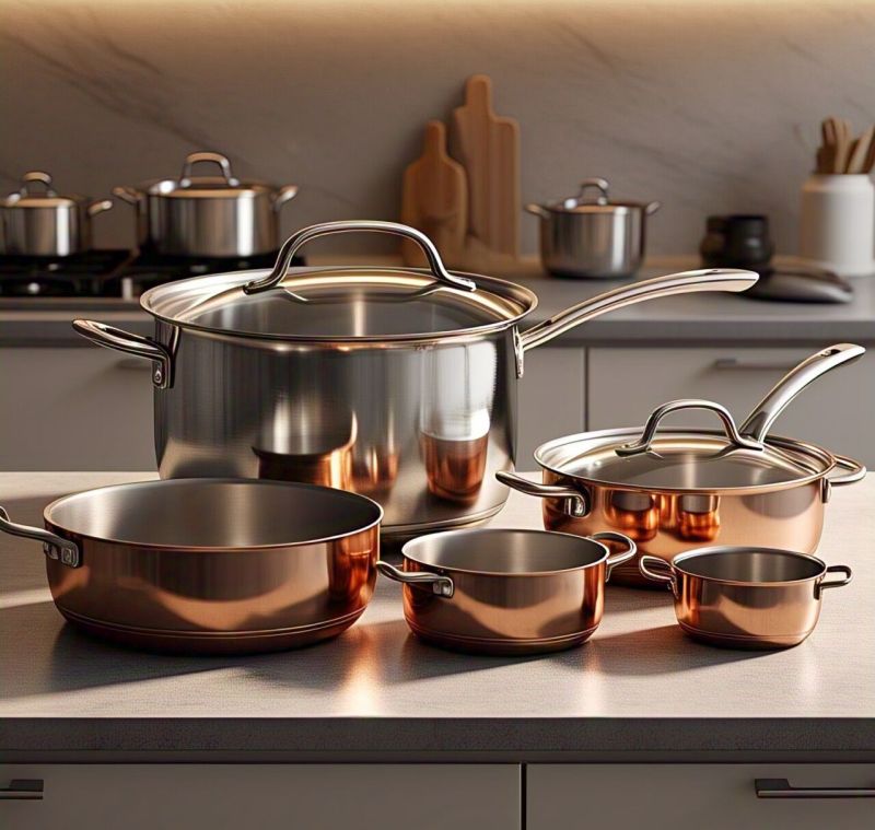 Stainless Steel Saucepan with Handle